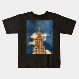 The Chrysler Building Kids T-Shirt